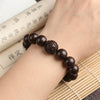 Red Sandalwood Meditation Bracelet with Pixiu Bead — Peace and Focus - Buddha Tibet xd00092