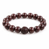 Red Sandalwood Meditation Bracelet with Pixiu Bead — Peace and Focus Buddha Tibet
