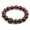 Red Sandalwood Meditation Bracelet with Pixiu Bead — Peace and Focus - Buddha Tibet