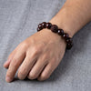 Red Sandalwood Meditation Bracelet with Pixiu Bead — Peace and Focus - Buddha Tibet xd00092