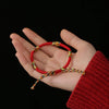 Red String Bracelet - Tibetan Five-Colored Vajra Knots - Buddha Tibet xd00031