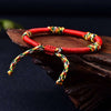 Red String Bracelet - Tibetan Five-Colored Vajra Knots - Buddha Tibet xd00031