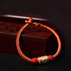 Red String Bracelet - Tibetan Mantra Bracelet for Luck - Buddha Tibet xd00010
