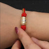 Red String Bracelet - Tibetan Mantra Bracelet for Luck - Buddha Tibet xd00010