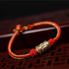 Red String Bracelet - Tibetan Mantra Bracelet for Luck - Buddha Tibet xd00010