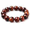 Red Tiger Eye Single-Strand Bracelet — Natural Collector-Grade Beads, 5 Sizes - 14mmBuddha Tibet