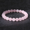 Rose Quartz Bracelet - Love, Emotion Healing - Buddha Tibet xd00020