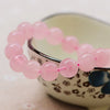 Rose Quartz Bracelet - Love, Emotion Healing - Buddha Tibet xd00020