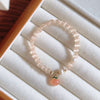 Rose Quartz Charm Bracelet — Four Intentions, One Stone Buddha Tibet