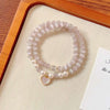 Rose Quartz Charm Bracelet — Four Intentions, One Stone Buddha Tibet