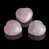 Rose Quartz Heart - Crystal of Love & Emotional Healing - Buddha Tibet xd00094