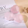 Rose Quartz Heart - Crystal of Love & Emotional Healing - Buddha Tibet xd00094