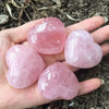 Rose Quartz Heart - Crystal of Love & Emotional Healing - Buddha Tibet xd00094