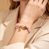 Rose Quartz Pixiu Bracelet — Feng Shui Wealth Attractor Buddha Tibet
