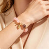 Rose Quartz Pixiu Bracelet — Feng Shui Wealth Attractor Buddha Tibet