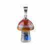 Seven-Chakra Crystal Pendant — Multi-Stone DIY Charm for Necklaces Buddha Tibet