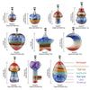 Seven-Chakra Crystal Pendant — Multi-Stone DIY Charm for Necklaces - 20mm MushroomBuddha Tibet