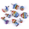 Seven-Chakra Crystal Pendant — Multi-Stone DIY Charm for Necklaces - 20mm MushroomBuddha Tibet