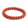 South Red Agate Bracelet — Full-Color Persimmon Red, the Real Thing Buddha Tibet