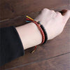 Tibetan Bracelet - Handmade Six-Syllable Mantra Bracelet - Buddha Tibet xd00046