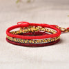 Tibetan Bracelet - Vajra Knot for Luck - Buddha Tibet xd00006