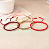 Tibetan Bracelet - Vajra Knot for Luck - Buddha Tibet xd00006