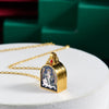 Tibetan Ghau Locket Necklace — Opening Shrine Pendant with Thangka Deity Art Buddha Tibet