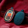 Tibetan Hand-Painted Thangka Pendant in Leather Ghau Box — 20 Sacred Figure Designs Buddha Tibet