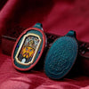 Tibetan Hand-Painted Thangka Pendant in Leather Ghau Box — 20 Sacred Figure Designs Buddha Tibet