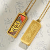 Tibetan Hand-Painted Thangka Pendant — Titanium Steel Frame with Chain, 14 Designs Buddha Tibet