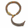 Tibetan Handwoven Bracelet — Ten Auspicious Cord Patterns Buddha Tibet