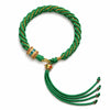 Tibetan Handwoven Bracelet — Ten Auspicious Cord Patterns Buddha Tibet