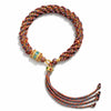 Tibetan Handwoven Bracelet — Ten Auspicious Cord Patterns Buddha Tibet