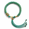 Tibetan Handwoven Bracelet — Ten Auspicious Cord Patterns Buddha Tibet