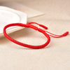 Tibetan Knot Bracelet Set - Handwoven Red Rope for Protection & Luck - Buddha Tibet xd00042