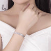 Tibetan Mantra Bangle — Om Mani Padme Hum & Heart Sutra, Silver - Buddha Tibet 