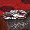 Tibetan Mantra Bangle — Om Mani Padme Hum & Heart Sutra, Silver - Buddha Tibet 