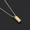Tibetan Prayer Wheel Necklace — Spinning Mantras - Buddha Tibet xd00098