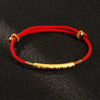 Tibetan Red String Bracelet - Buddhist Mantras Lucky Bracelet - Buddha Tibet xd0000101