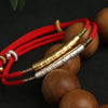 Tibetan Red String Bracelet - Buddhist Mantras Lucky Bracelet - Buddha Tibet xd0000101