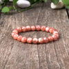Tibetan Sunstone Bracelet — 7A Natural Stone for Energy, Confidence & Joy - Buddha Tibet xd00112