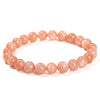 Tibetan Sunstone Bracelet — 7A Natural Stone for Energy, Confidence & Joy - Buddha Tibet xd00112