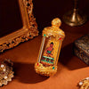 Tibetan Thangka Guardian Deity Pendant — Hand-Painted Tsa-Tsa Amulet for Your Birth Year Buddha Tibet