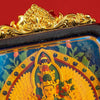 Tibetan Tsa-Tsa Thangka Pendant — Hand-Painted Deity Box Necklace Buddha Tibet