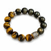 Black Obsidian Pixiu Bracelet — Feng Shui Wealth Guardian for Your Wrist Buddha Tibet