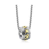Titanium Steel Buddhist Mantra Necklace - Six True Words Om Mani Padme Hum Pendant for Peace & Protection - Buddha Tibet 