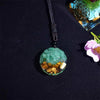 Tree of Life Necklace - Orgonite & Green Aventurine - Buddha Tibet xd00049
