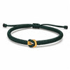 Vajra Knot Couple Bracelet — Handwoven Red String for Two - Dark GreenBuddha Tibet