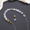 White Agate Bead Bracelet — Natural 10mm Stone Bracelet for Clarity & Calm - Buddha Tibet