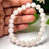 White Jade Bracelet - Calm & Harmony - Buddha Tibet xd00059